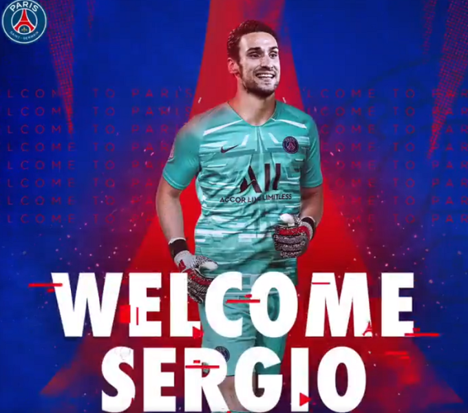 Officiel - Sergio Rico rejoint le PSG sous le forme d'un prêt avec option d'achat !