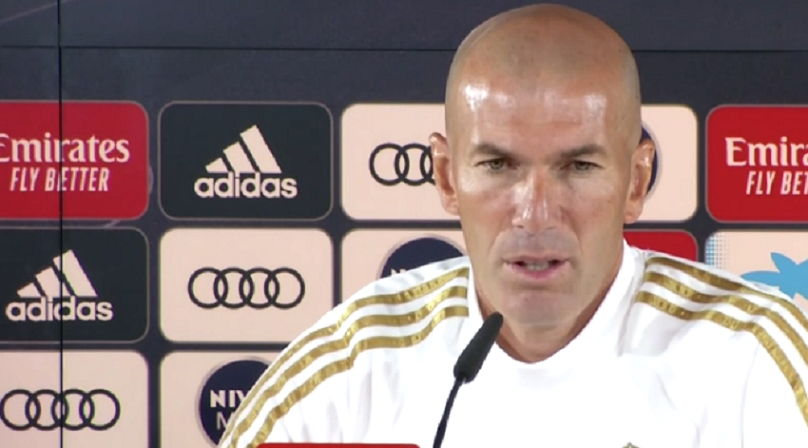 Zidane “On a l’impression de faire un mauvais match contre le PSG parce qu’on perd 3-0"