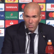 PSG/Real Madrid - Zidane "Le PSG a mérité de gagner son match. Ils ont été très bons à tous les niveaux"