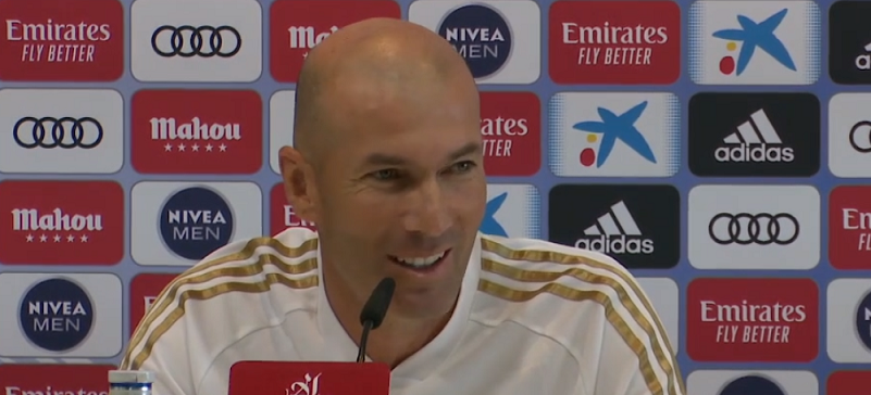 PSG/Real Madrid - Zidane en conf :