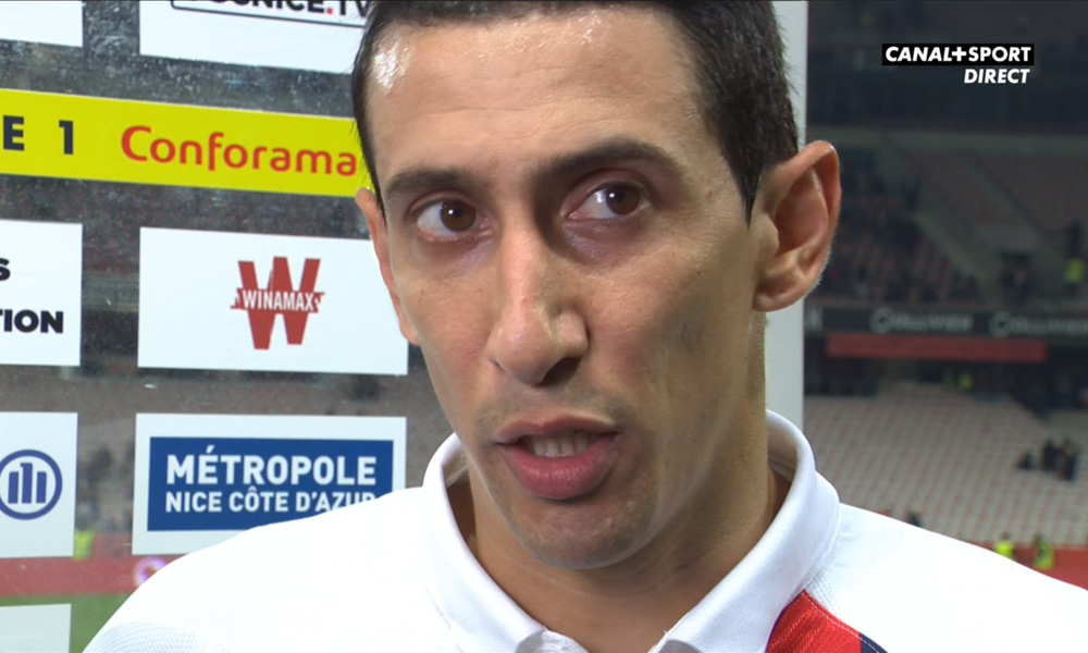 Di Maria : "on s'est un peu relâché et cela ne convient pas"