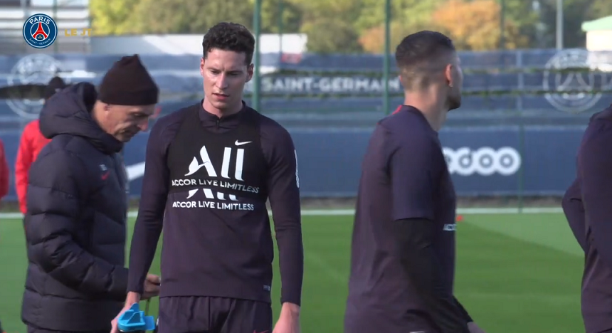 Draxler, Kehrer et Dagba étaient à l'entraînement avec le groupe ce jeudi, pas Mbappé