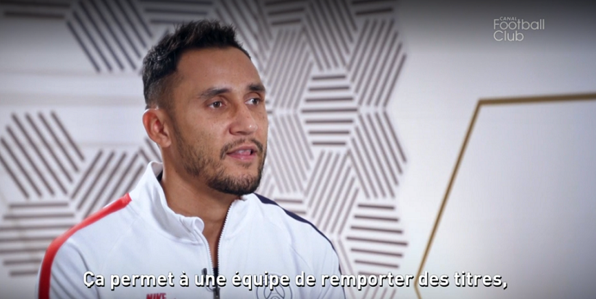 Keylor Navas "Il faut que tout le groupe ait la conviction que c'est possible."