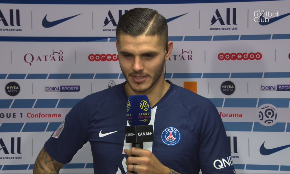 PSG/OM - Icardi: "Le PSG est la meilleure équipe dans laquelle j'ai joué"