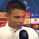 Bruges/PSG - Thiago Silva raconte sa passe pour Di Maria et félicite l'équipe