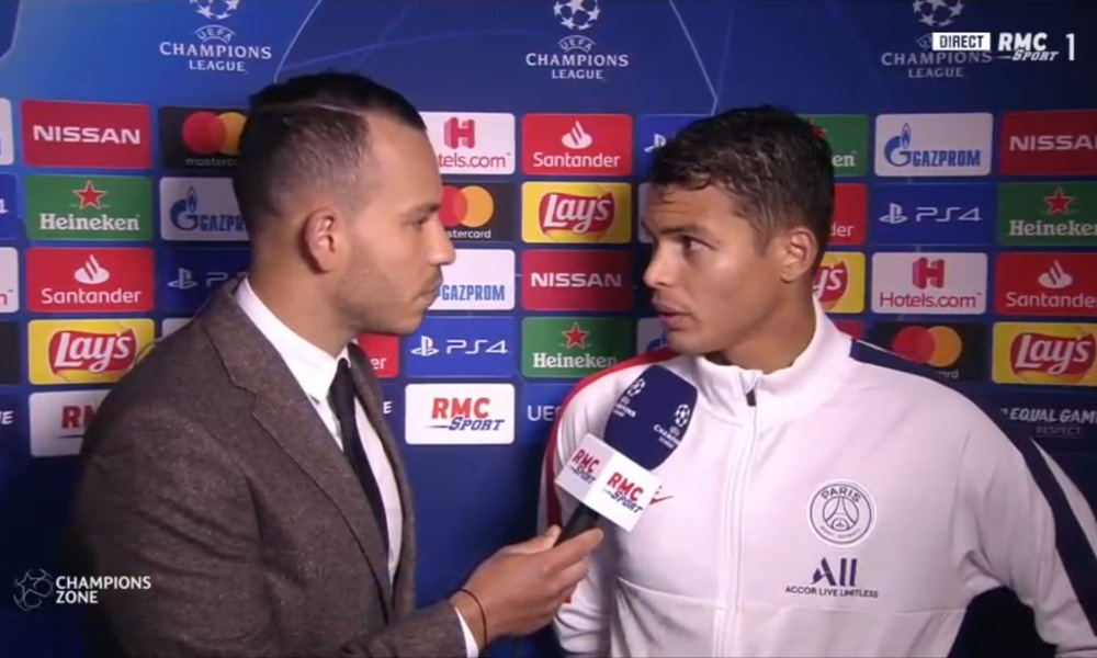 LDC - Thiago Silva "C'est à mon avis l'équipe la plus forte depuis que je suis là...on ne peut pas s'arrêter là"