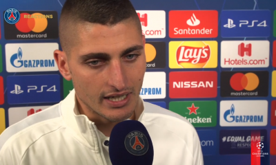 Bruges/PSG - Verratti "Di Maria les a fait souffrir et avec l’entrée de Mbappé cela a débloqué la situation"