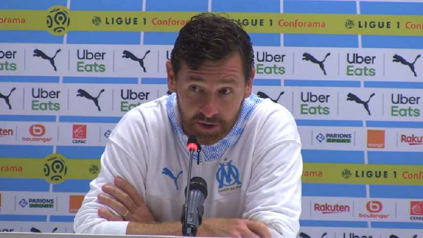 PSG/OM - André Villas-Boas "Ce n'est pas un match qui compte trop pour moi"  