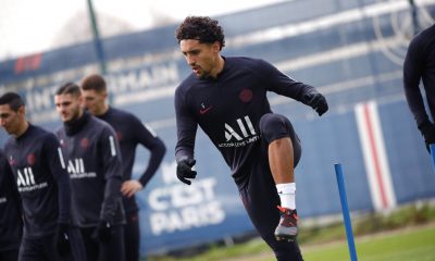 Entraînement PSG pour MOnaco/PSG