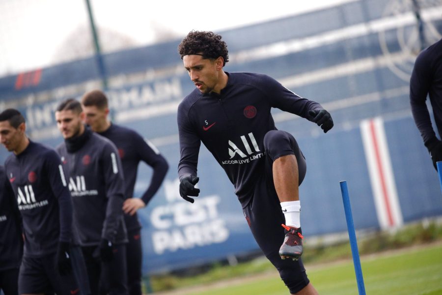 Entraînement PSG pour MOnaco/PSG