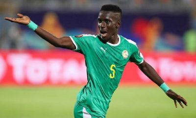 Gueye a joué 30 minutes durant la victoire du Sénégal face à l'Eswatini