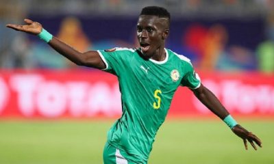 Gueye a joué 30 minutes durant la victoire du Sénégal face à l'Eswatini