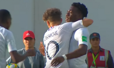 Coupe du Monde U17 - Kalimuendo et Pembele buteurs lors de la victoire de l'Equipe de France contre la Corée du Sud