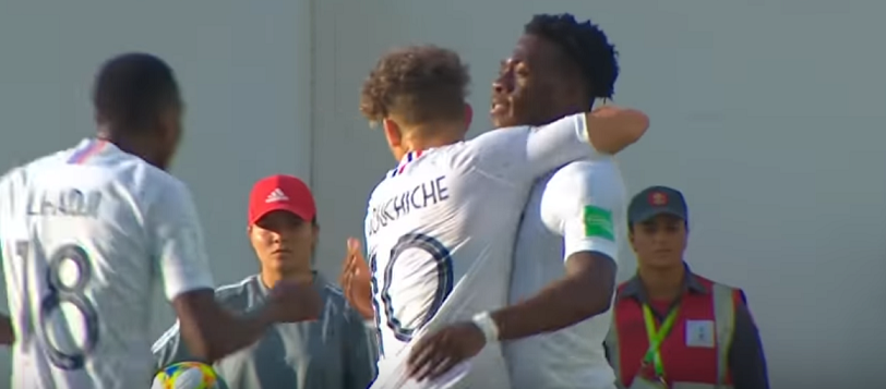 Coupe du Monde U17 - Kalimuendo et Pembele buteurs lors de la victoire de l'Equipe de France contre la Corée du Sud