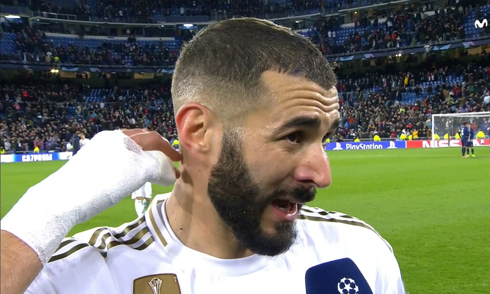 Pour Benzema, le Real Madrid a réussi son test face à "une grosse équipe d'Europe"