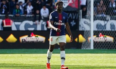 PSG/Bruges - Mbe Soh s'est blessé ce mardi à l'entraînement du PSG