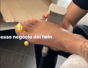 Neymar a reçu des soins au pied droit après PSG/LOSC