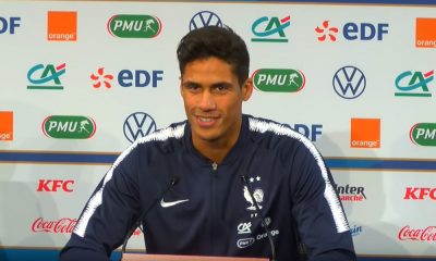 Varane : Mbappé "J'espère qu'il est très motivé"