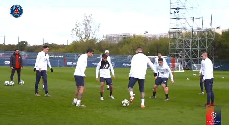 Les images du PSG ce mardi : entraînement, conférences de presse et anniversaire de Verratti