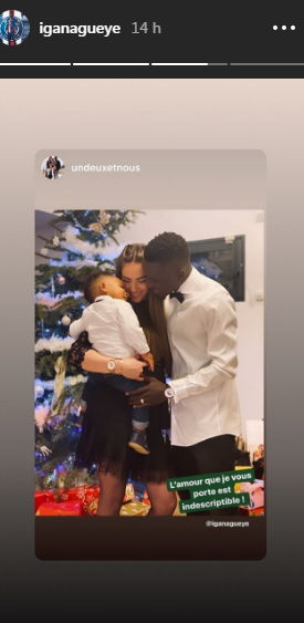 Les images du PSG ce mercredi : Noël, famille et Kimpembe qui se prépare  