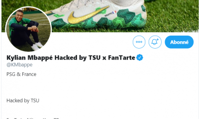 Le compte Twitter de Mbappé a été piraté