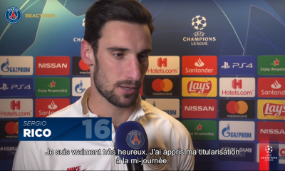 Sergio Rico se dit "heureux" après sa titularisation lors de la victoire du PSG contre le Galatasaray