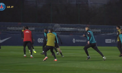 PSG/Amiens - Entraînement