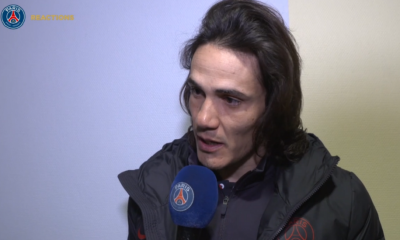 Linas-Montlhéry/PSG - Cavani revient sur une "belle soirée sur le plan collectif et individuel"