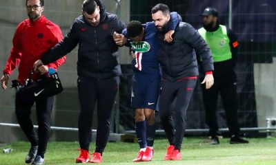 Blessure de Dagba, "crainte d'une entorse du ligament interne" indique RMC Sport