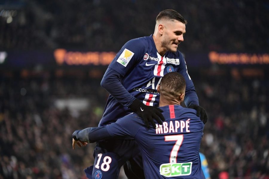 Baup souligne la "complémentarité" de Mbappé et Icardi, mais aussi les progrès qu'ils ont à faire défensivement