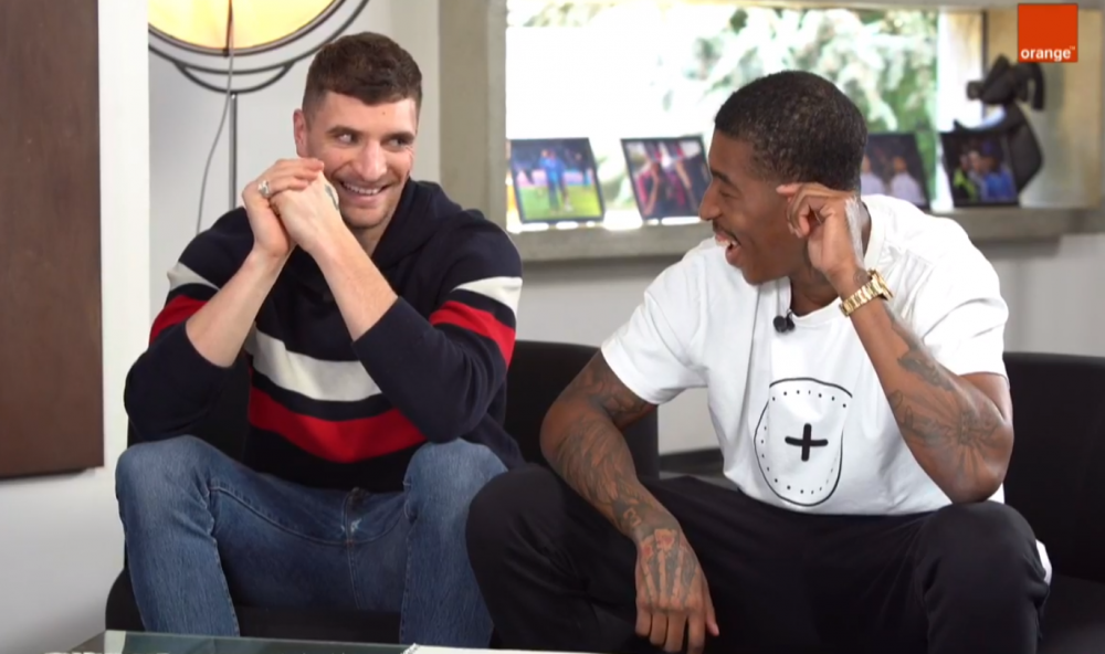 Meunier et Kimpembe répondent à plusieurs questions des supporters