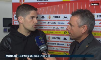 Monaco/PSG - Robert Moreno s'incline devant "la plus grande équipe de Ligue 1"  