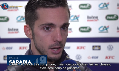 Lorient/PSG - Sarabia retient l'essentiel "nous sommes qualifiés, c'est ce qui compte"