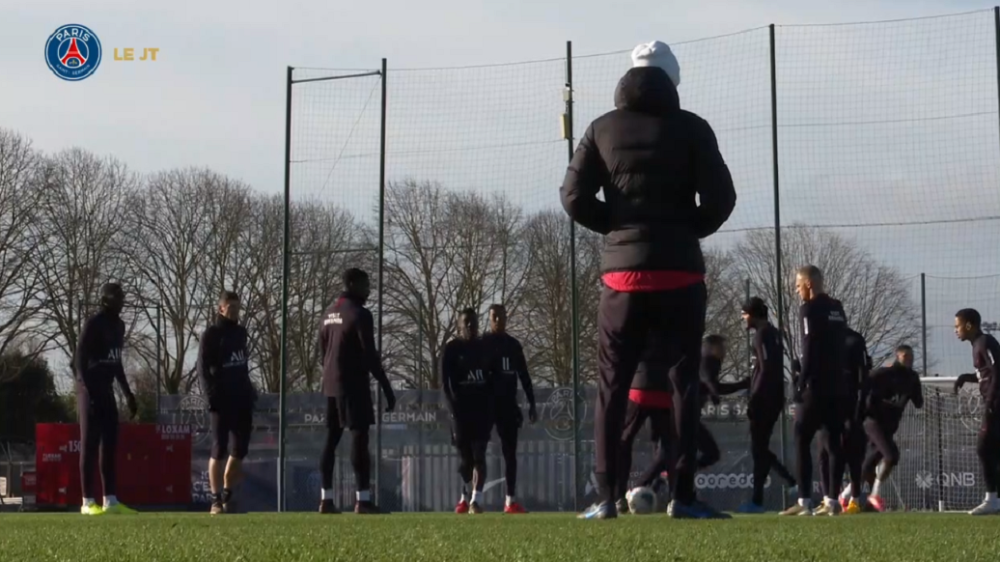 Les images du PSG ce mardi : chambrages, entraînement et conférence de presse