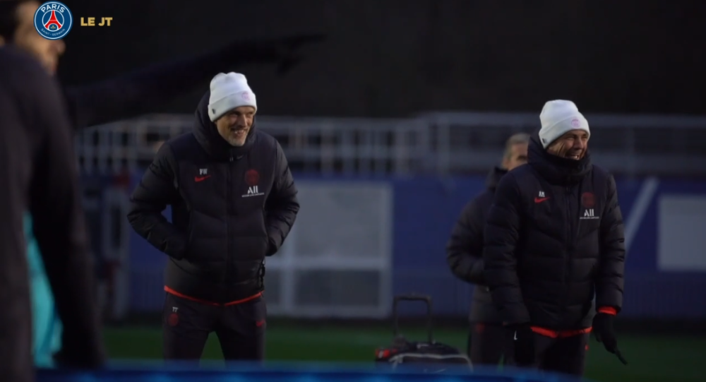 Tout le groupe a pu participer normalement à l'entraînement du PSG ce vendredi