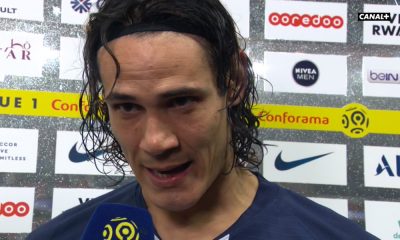 PSG/Bordeaux - Cavani ému aux larmes "c’est un moment très spécial"