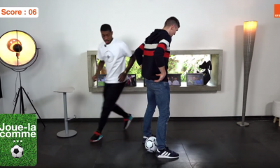 Kimpembe et Meunier imitent des coéquipiers et grands joueurs dans le jeu "Joue-la comme"