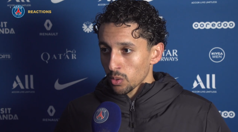 PSG/Bordeaux - Marquinhos évoque "un match bizarre" et une victoire "importante"