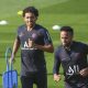 PSG/OL - Neymar et Marquinhos à l'entraînement ce samedi, pas Bernat