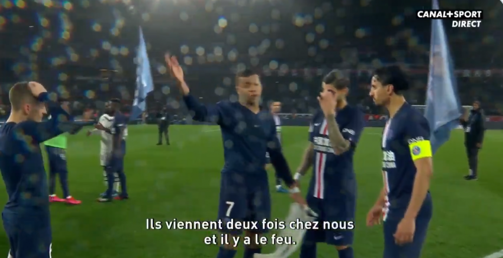 Mbappé donne des conseils à Marquinhos "il faut qu'on soit plus tranquilles"