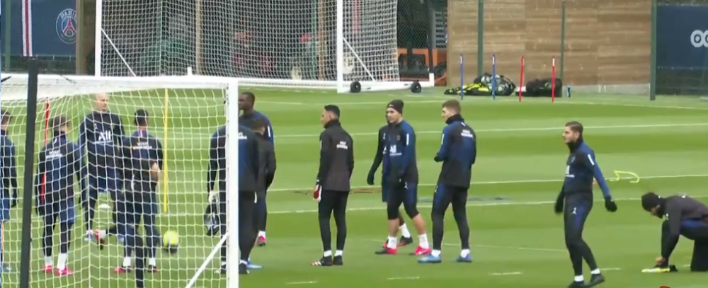 Les images du PSG ce samedi : entraînement et conférences de presse