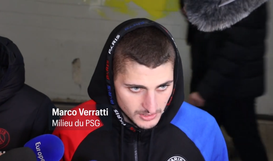 Dortmund/PSG - Verratti reste optimiste et évoque sa suspension