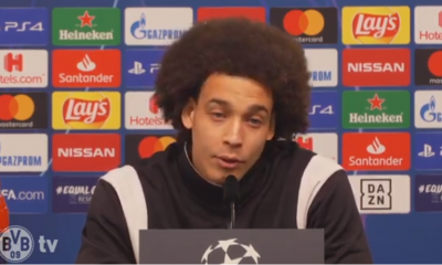 Dortmund/PSG - Witsel souligne le soutien des supporters et évoque la force offensive parisienne