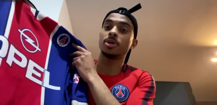 Dagba donne son top 3 de ses maillots au PSG