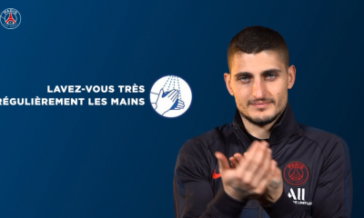 La vidéo du PSG sur les gestes à adopter face au coronavirus