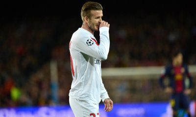 Beckham revient sur l'élimination contre le Barça en 2013 "nous pouvons être fiers"