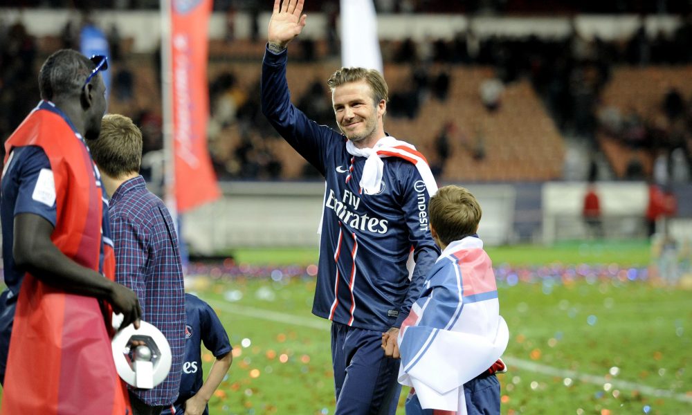 Beckham déclare sa flamme au PSG et à la ville de Paris