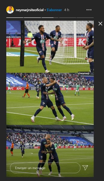 Les images du PSG ce vendredi : Célébration de la Coupe de France  