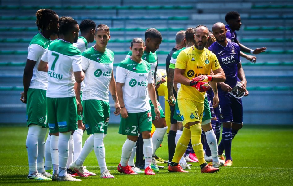 L'AS Saint-Etienne s'incline doublement contre Anderlecht avant la finale contre le PSG