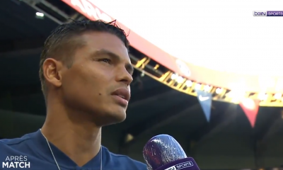 Thiago Silva, ému aux larmes "l'histoire n'est pas finie...J'ai grandi à Paris"